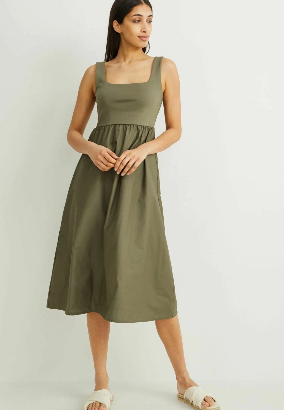 Jurk - Green 2 Jurk - Green - Afbeelding 2