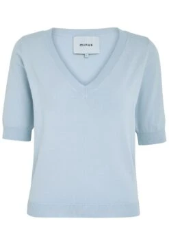Minus Milla - T-Shirt Basic - Ice Blue -Ulla Popken Winkel c5fdf99b13a341c19feb64195017a97c