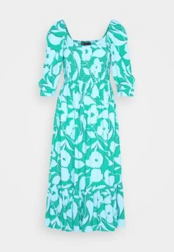 Marks & Spencer Smocked Midi - Jurk - Blau -Ulla Popken Winkel c815a79ad5dc41499ca8c127d125c843