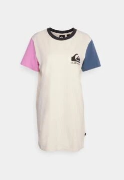 Quiksilver Tee Dress - Jerseyjurk - White -Ulla Popken Winkel c8191a75b42740e9a9cec0b565cc949d
