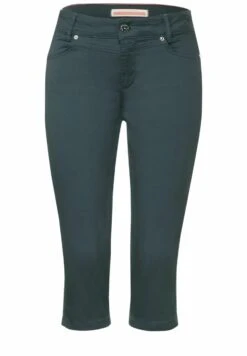 STREET ONE Casual Capri - Jeansshort - Grün -Ulla Popken Winkel caed2e525d4a473fb3c149e0e7608d15