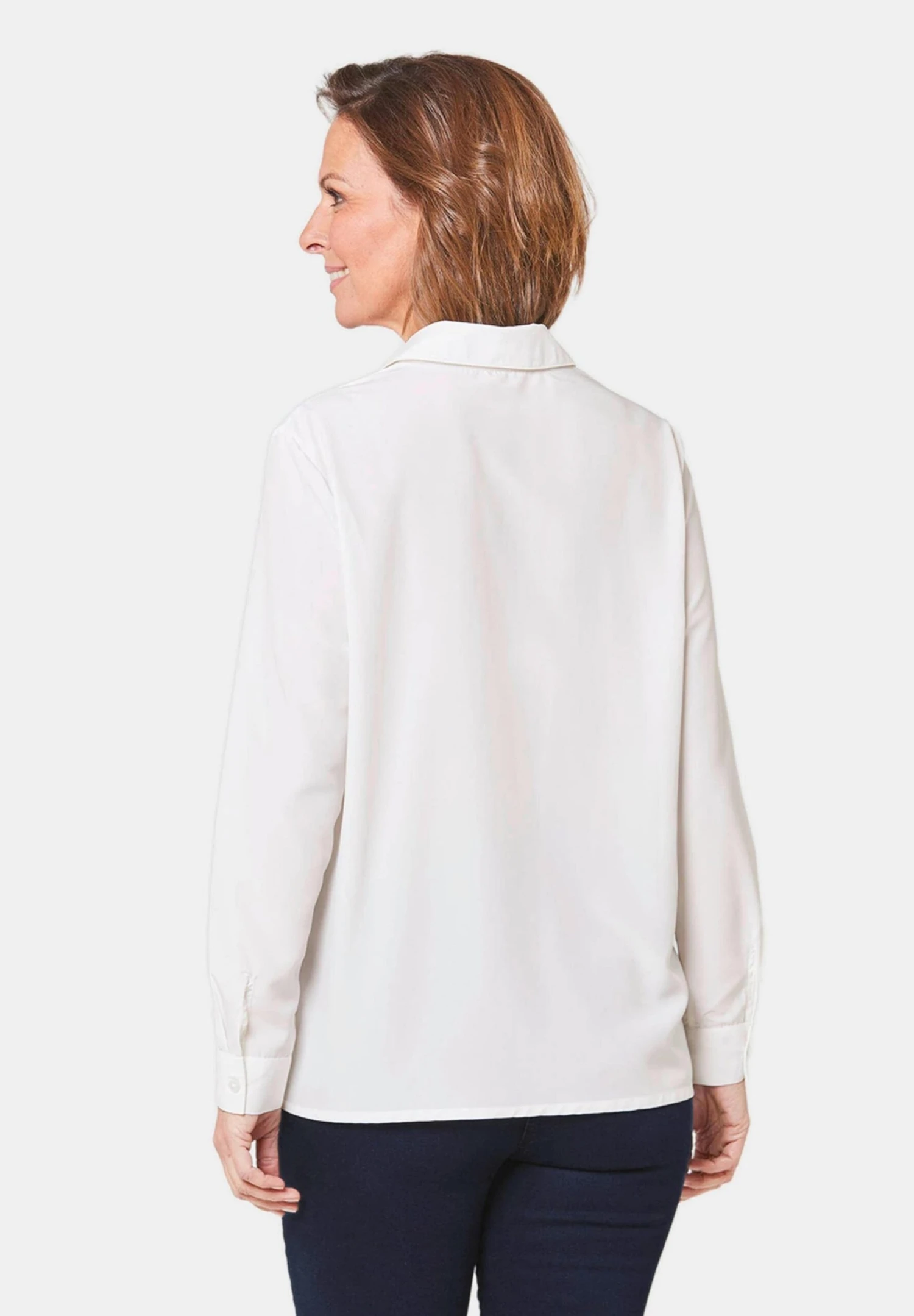 GOLDNER Mit Durchgehender Knopfleiste - Overhemdblouse - White 2 GOLDNER Mit Durchgehender Knopfleiste - Overhemdblouse - White - Afbeelding 2