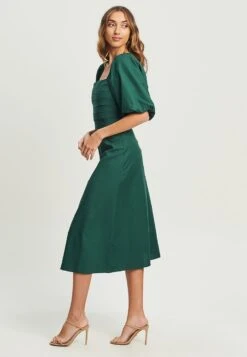 Tussah Rosanna - Jurk - Emerald 10 Tussah Rosanna - Jurk - Emerald -Ulla Popken Winkel cd2be51e2ba5464f816e811e753805fa