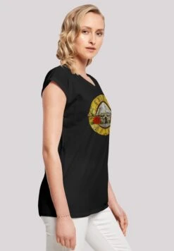 F4NT4STIC Guns 'N' Roses Band Vintage Classic Logo (Distressed) - T-Shirt Print - Black 11 F4NT4STIC Guns 'N' Roses Band Vintage Classic Logo (Distressed) - T-Shirt Print - Black -Ulla Popken Winkel cdc2359a23214ae096ca938ff902cf0e