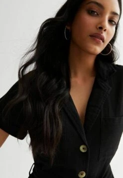 New Look Belted Utility- Jumpsuit - Black 6 New Look Belted Utility- Jumpsuit - Black -Ulla Popken Winkel d115a3a1c0f74acf9984b7d49b1313eb