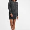 OXMO Oxnatti - Gebreide Jurk - Charcoal