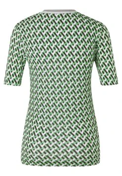 Bogner Alene - T-Shirt Print - Grün Weiß 11 Bogner Alene - T-Shirt Print - Grün Weiß -Ulla Popken Winkel d4e92bb85f224e9790b485301dcec5bf