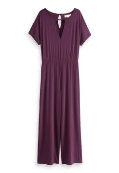 Next Wide Leg - Jumpsuit - Aubergine Purple -Ulla Popken Winkel d5872a78790b45929c168e3b1a7fa885
