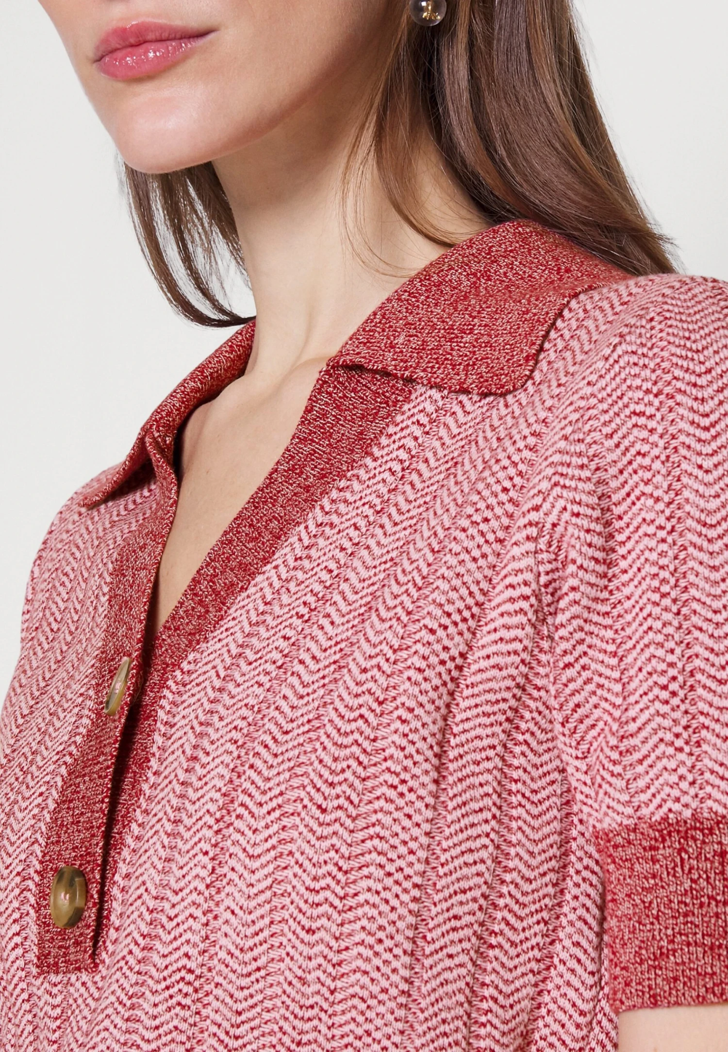 Blanche Seawool Polo - Poloshirt - Red 7 Blanche Seawool Polo - Poloshirt - Red - Afbeelding 7