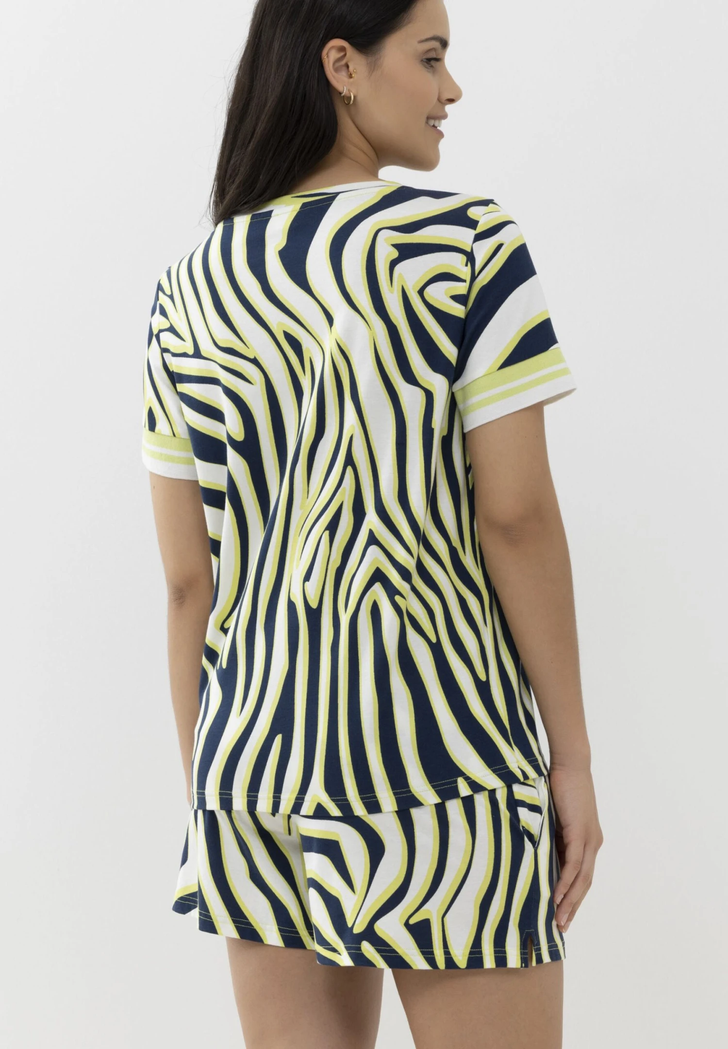 MEY T-Shirt Print - Limoncello 3 MEY T-Shirt Print - Limoncello - Afbeelding 3