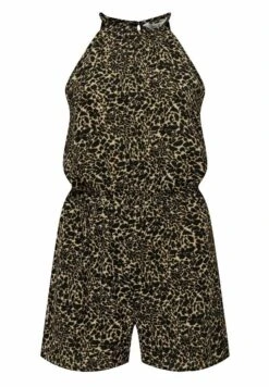 ONLY Gemusterter - Jumpsuit - Toasted Coconut -Ulla Popken Winkel dc3743109f4c431a9ec115c2313409f9