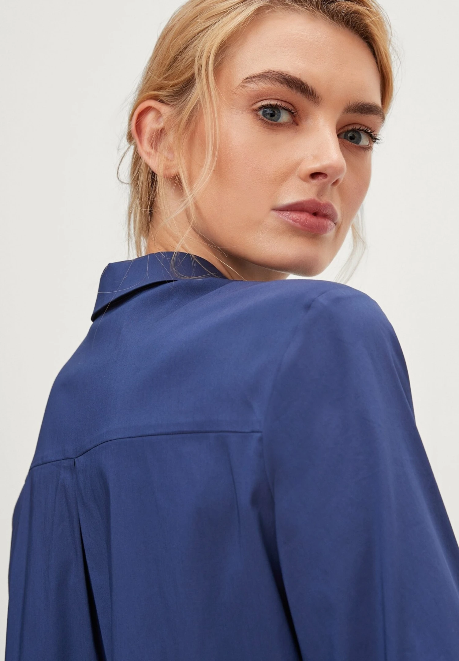 Comma Blousejurk - Navy 3 Comma Blousejurk - Navy - Afbeelding 3