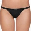 Oysho 3 Pack G-Strings- String - Black