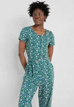 Film Stock - Jumpsuit - Brushed Petals Dark Wreckage -Ulla Popken Winkel de3ef4e0c3d14c608e288c8ab01fec2f