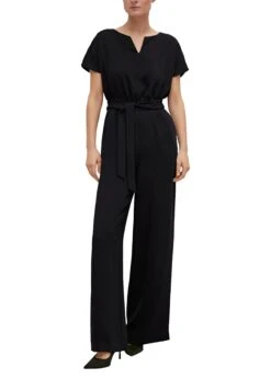 Comma Jumpsuit - Schwarz -Ulla Popken Winkel df3ab4c289394414b88c6732a529fae7