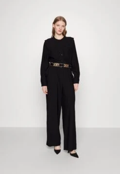 DKNY Logo Belt - Jumpsuit - Black