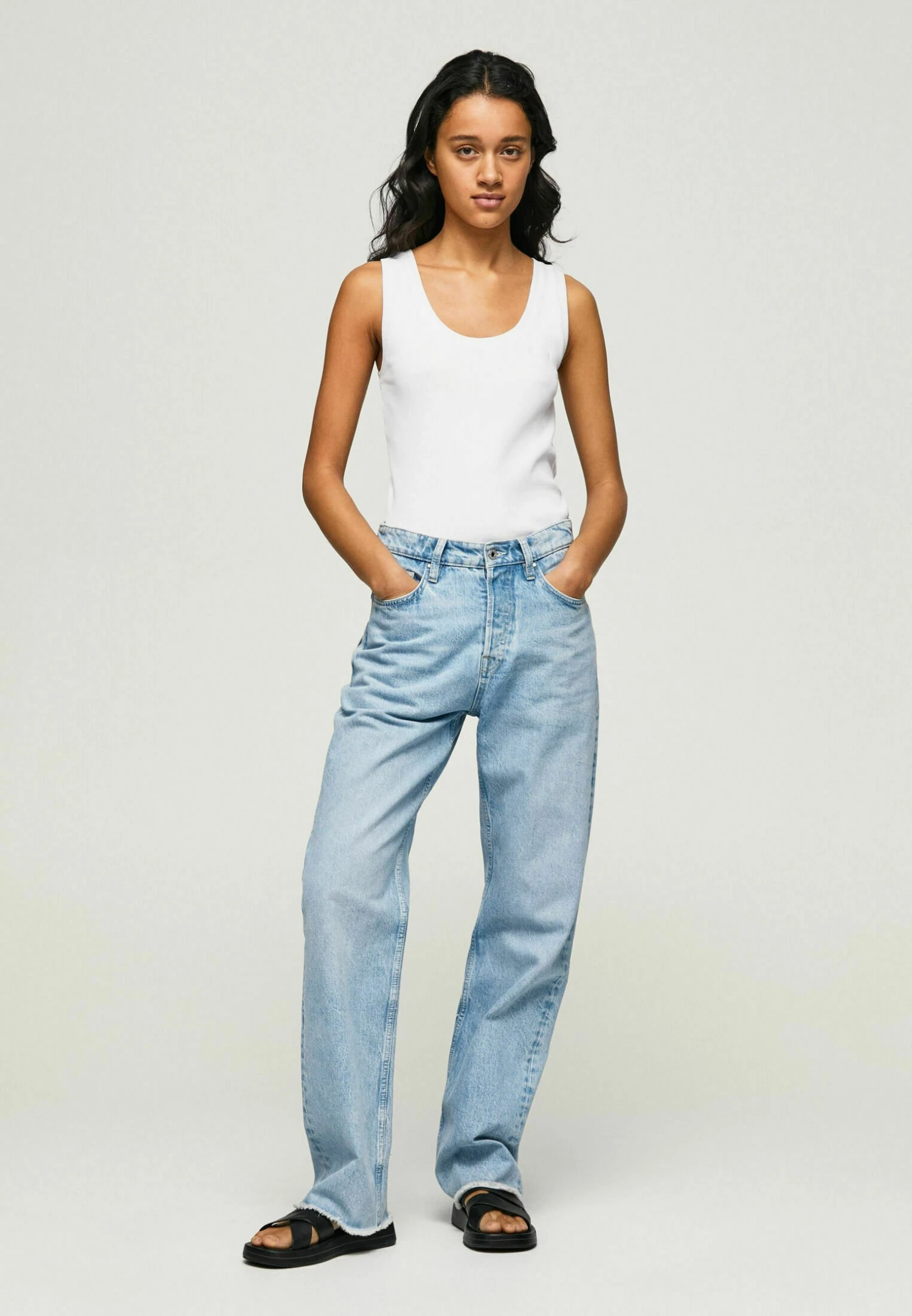 Pepe Jeans Basic Winona - Top - White 2 Pepe Jeans Basic Winona - Top - White - Afbeelding 2