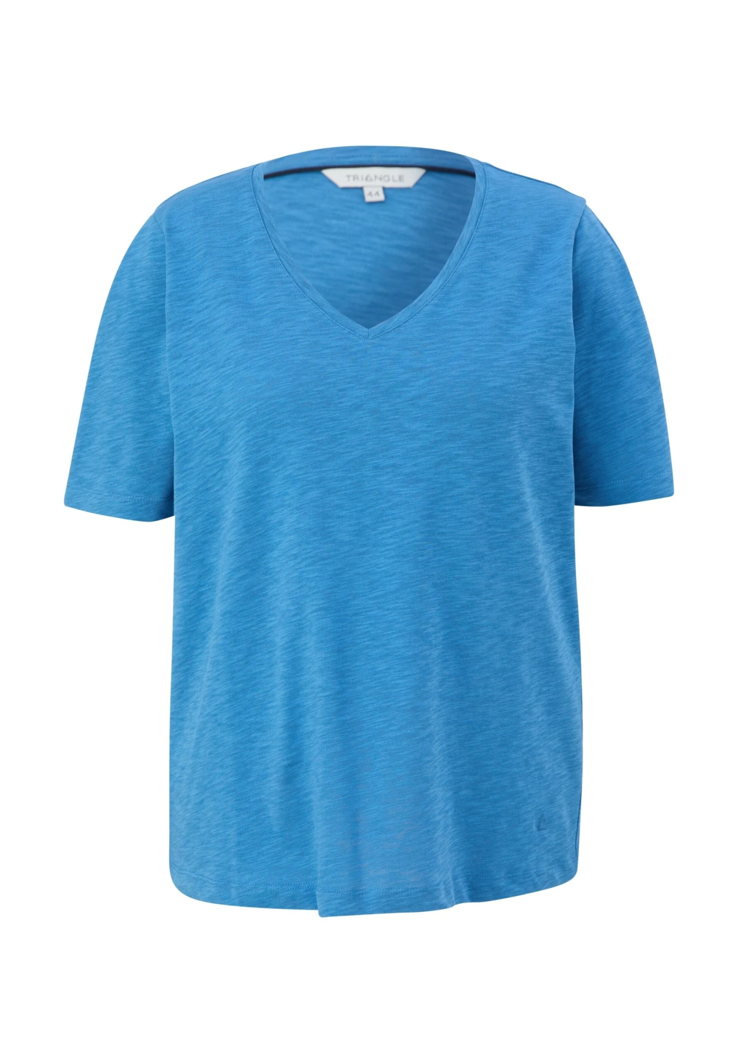 Triangle Van Slub- T-Shirt Basic - Blau 1 Triangle Van Slub- T-Shirt Basic - Blau