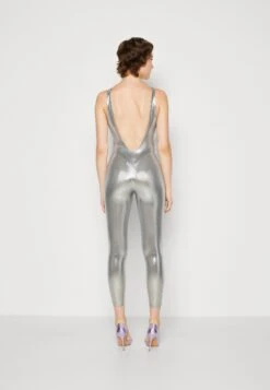 Wholesuit - Jumpsuit - Silver -Ulla Popken Winkel e1a3a69674964abf8aa99b0dd5ebf0fe