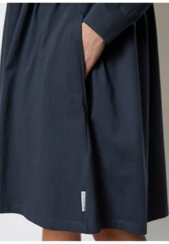 Marc O'Polo DENIM Longsleeve Ruffled Hem - Jerseyjurk - Orion Blue -Ulla Popken Winkel e1c58d3f9ec84308a2f7fe890e0aa03c