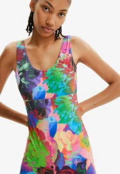 Desigual Floral Sport - Jumpsuit - Multi Coloured -Ulla Popken Winkel e1f464d463244dcf88eea26c3838126a
