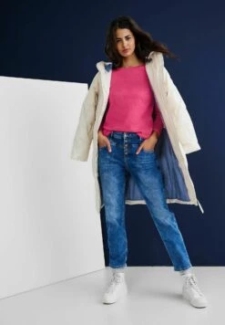 STREET ONE Langarm - Longsleeve - Pink -Ulla Popken Winkel e30854ad06a74644a841b9e5b6e907d6