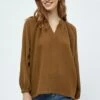 Peppercorn Eve- Blouse - Ermine Brown