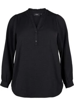 Zizzi Long Sleeved - Blouse - Black -Ulla Popken Winkel e5fb1c3c864f48e8ad5bcfc7a41d9b5b