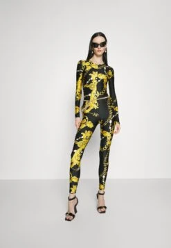 Lycra Chain Couture - Jumpsuit - Black/Gold 9 Lycra Chain Couture - Jumpsuit - Black/Gold -Ulla Popken Winkel e701d34a97ab4b21883f58d1f12f6156