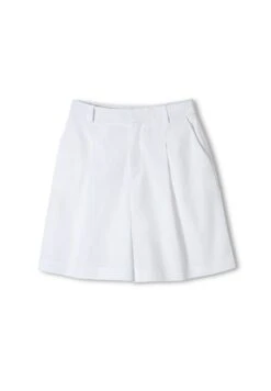 Ipekyol Relaxed Fit- Shorts - White -Ulla Popken Winkel e718d25800114d7d805c3de2908ad74d