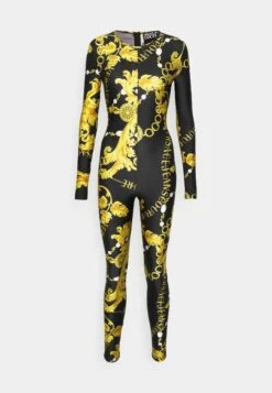 Lycra Chain Couture - Jumpsuit - Black/Gold 14 Lycra Chain Couture - Jumpsuit - Black/Gold -Ulla Popken Winkel e796cad1d88849ce80db8b5a7d520694