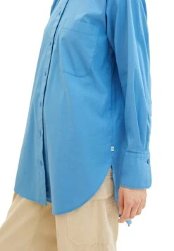 Tom Tailor Langarm - Overhemdblouse - Uni -Ulla Popken Winkel e9a99c48b3fc4fe9bfa4021b5367d077