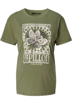 SUPERMOM Evergreen - T-Shirt Print - Olivine 9 SUPERMOM Evergreen - T-Shirt Print - Olivine -Ulla Popken Winkel e9dd5a8c6b8b4129a34f321db70ee329