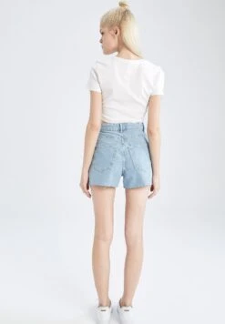 DeFacto Mom Fit - Jeansshort - Blue 6 DeFacto Mom Fit - Jeansshort - Blue -Ulla Popken Winkel ed2731444f684bdeaa4a1a6afedd7614