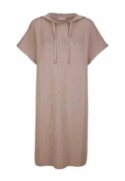 Gebreide Jurk - Taupe -Ulla Popken Winkel ee5e2b51c20a4682b1e552ad6f3970e4