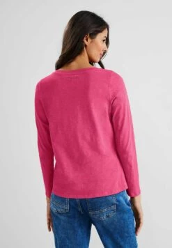 STREET ONE Langarm - Longsleeve - Pink -Ulla Popken Winkel ee6dd7c459264420aeeebda65b3e9781