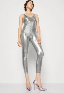Wholesuit - Jumpsuit - Silver -Ulla Popken Winkel ef62d877b87e4561a6ea29f4a06e189c