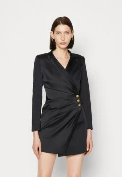Elle Blazer Dress - Cocktailjurk - Jet Black