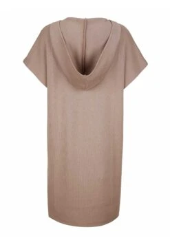 Gebreide Jurk - Taupe -Ulla Popken Winkel f39d6a79ef5940578bca826a3df11e6d