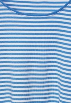 Cecil Mit Streifenmuster - T-Shirt Print - Blau -Ulla Popken Winkel f3a7b4fb7a50429992bf361cdce2af81