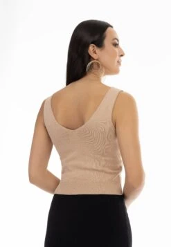 Faina Tank - Top - Beige -Ulla Popken Winkel f4c638a405254a7988042efe67f4bc09