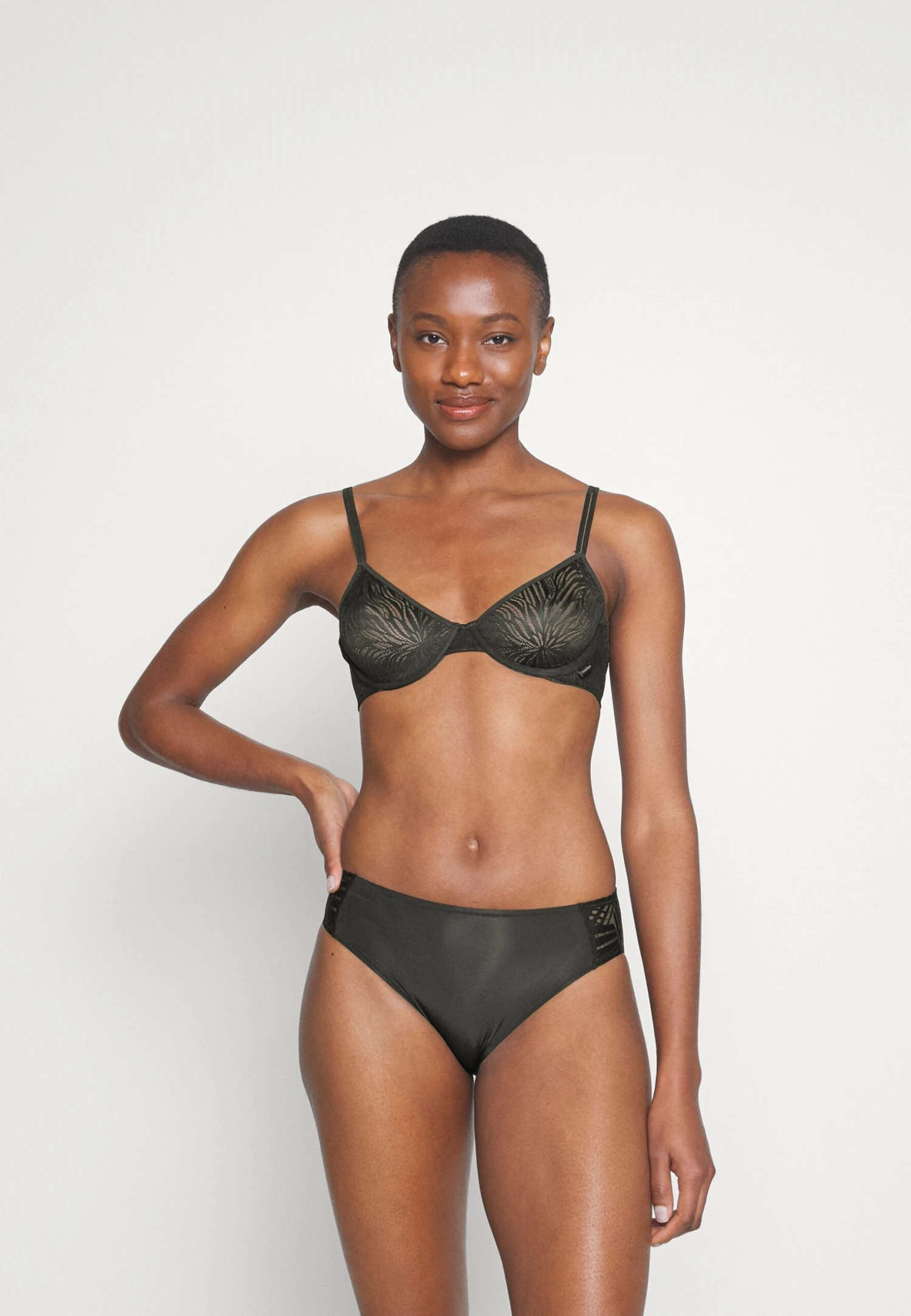 ESPRIT Seasonal Mid Waist Brief 2 Pack - Slip - Black 1 ESPRIT Seasonal Mid Waist Brief 2 Pack - Slip - Black