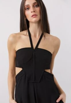 BCBGMAXAZRIA Cocktail Cady- Jumpsuit - Black Beauty -Ulla Popken Winkel faf7ac6fb54b40c48d8909624f3c43ef
