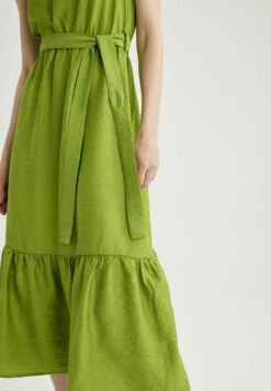 DeFacto Elastic Waist - Jurk - Green -Ulla Popken Winkel fb43cb48917747f4854b3ef5d278f548