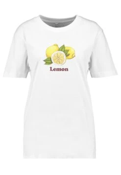 Mister Tee Ladies Lemon Tee - T-Shirt Print - White 10 Mister Tee Ladies Lemon Tee - T-Shirt Print - White -Ulla Popken Winkel fbdf1f2826a04a9082e27b6a0d5fc472