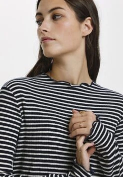 Candacekb - Longsleeve - Night Sky Egret Stripe -Ulla Popken Winkel fc86e61136a048e4b7d6c533c9426977