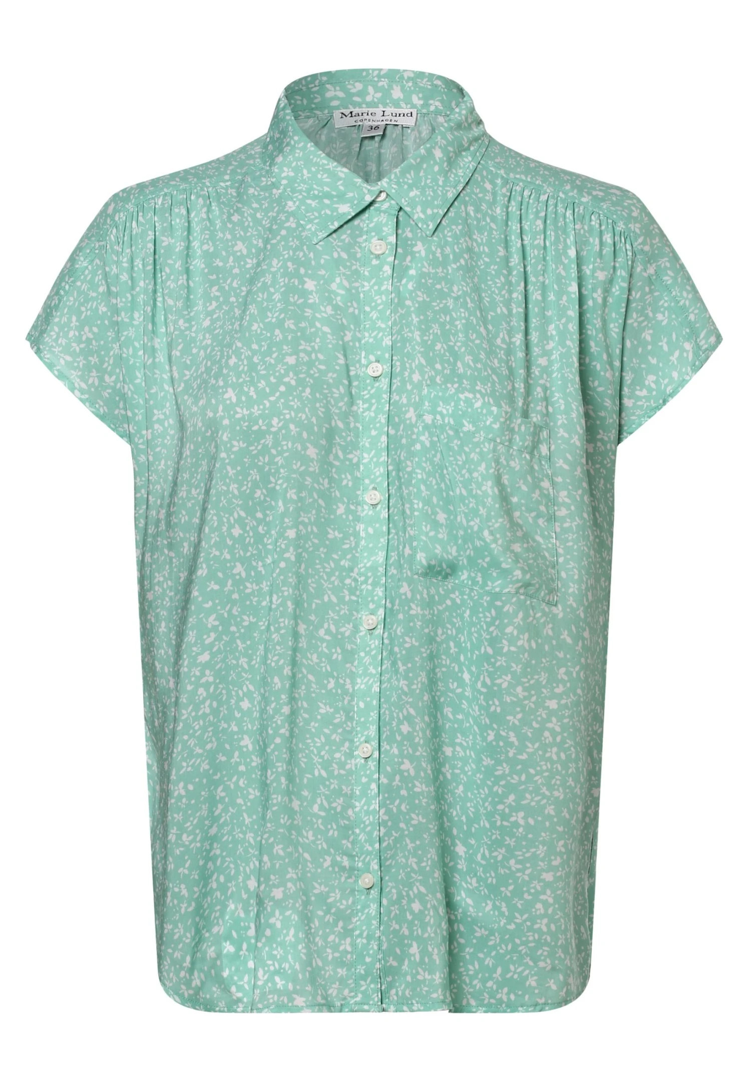 Marie Lund Overhemdblouse - Mint 1 Marie Lund Overhemdblouse - Mint